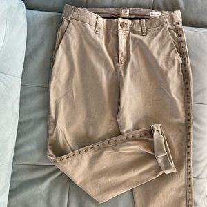 GAP girlfriend chino pants